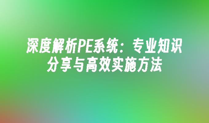 苹果cms模板深度解析PE系统：专业知识分享与高效实施方法苹果cms